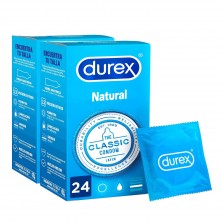 Condones para hombre Durex. Pack de 48 Preservativos para sexo seguro. Invisible, Dame placer, Mutual Climax...
