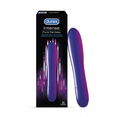 Durex Vibrador Intense Orgasmic Pure Fantasy, Dildo Consolador Clítoris Mujer
