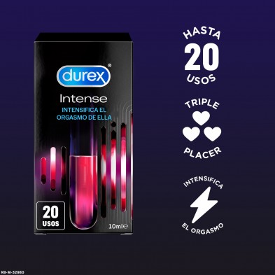 Durex Play Anillo de Placer para el Pene + Durex Gel Intense Orgasmic Estimulador del clítoris, 10 ml
