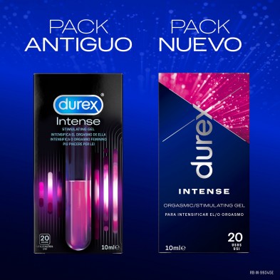 Durex Gel Intense Orgasmic Estimulador del clítoris - 2x10 ml