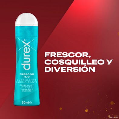 Durex Anillo Vibrador Intense Orgasmic Diablillo Estimulador Clítoris + Lubricante de Base Agua Efecto Calor y Efecto Frío
